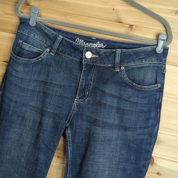 Wrangler Womens Jeans 11 Blue Bootcut Western Jeans 31" Inseam - Picture 2 of 9